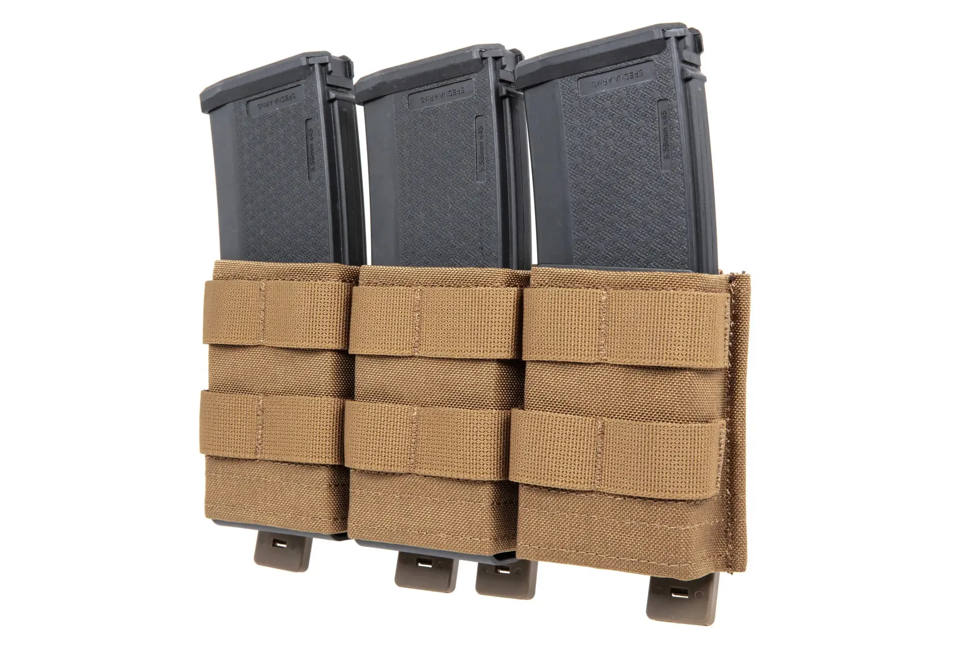 Wosport triple rifle magazine pouch Coyote Brown