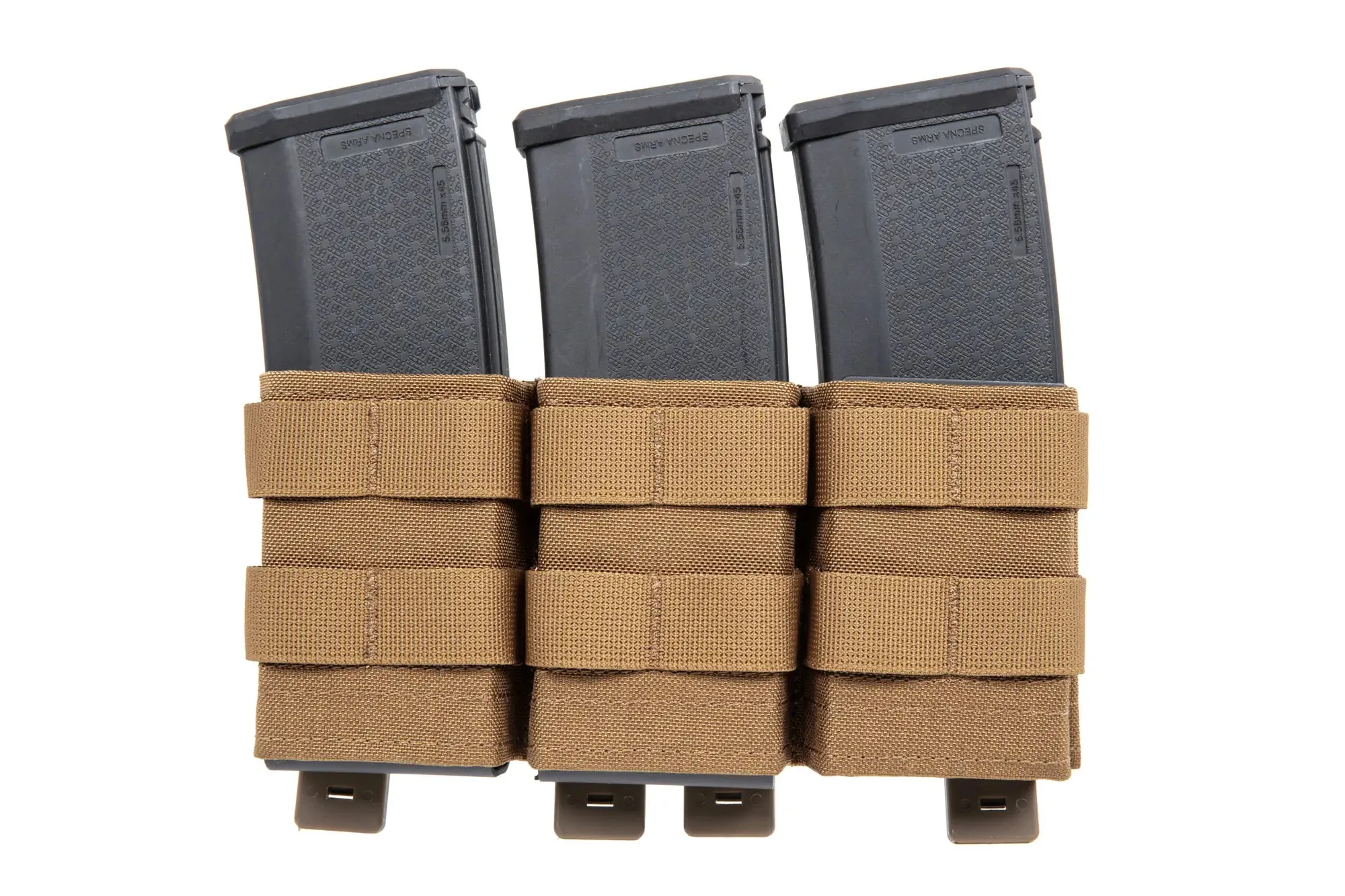 Wosport triple rifle magazine pouch Coyote Brown