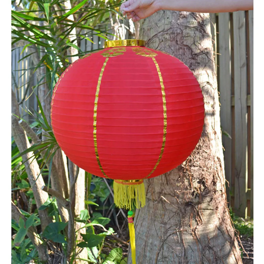 XLarge Chinese Lanterns (50cm) - 2 pack nylon