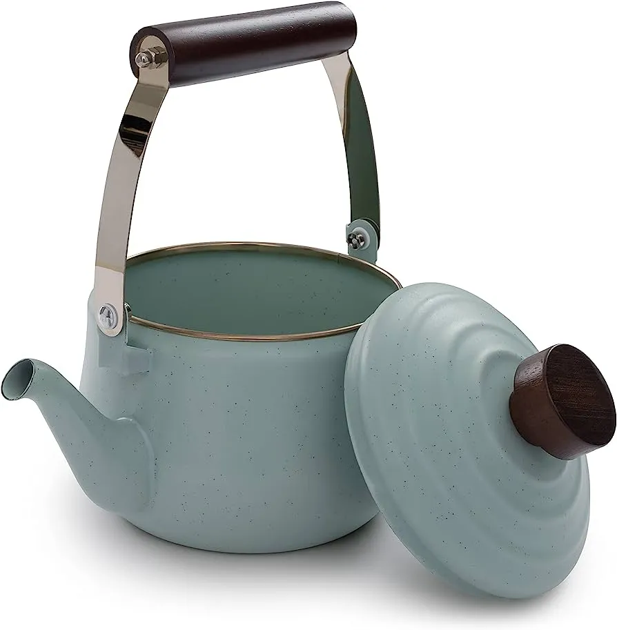 [Y.E.S] BAREBONES Enamel Teapot