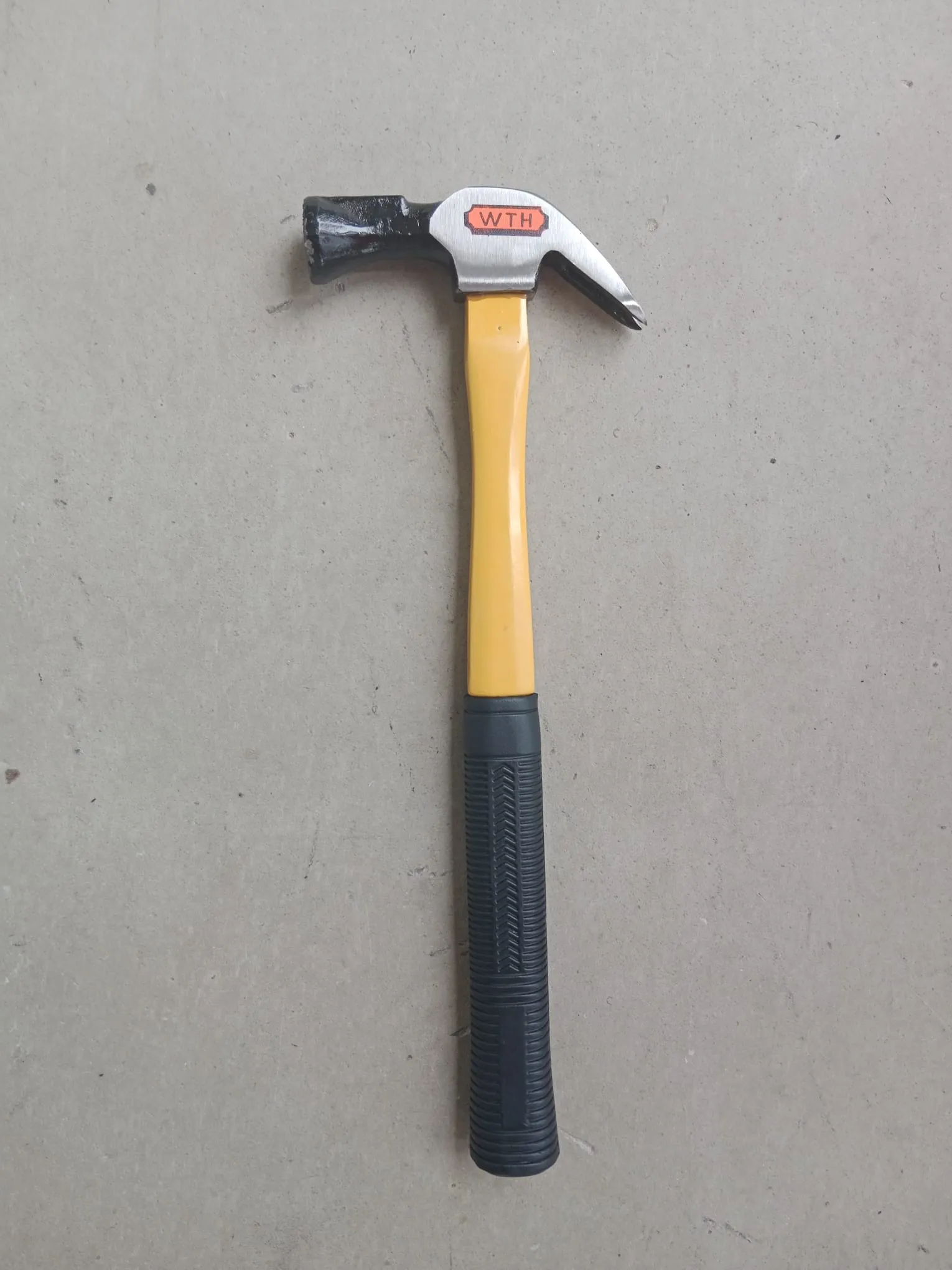 Yh Fibreglass Claw Hammer 27mm (Yellow) | Model: HAM-YH-CH27F