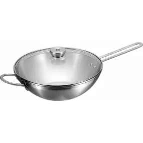 Zwilling Twin Nova 30 Cm Stainless Steel Wok